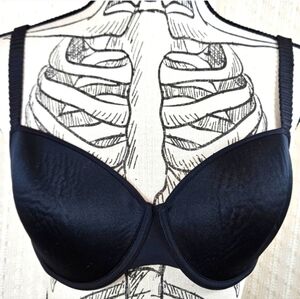 ThirdLove Classic T-shirt Bra Black Size 38B